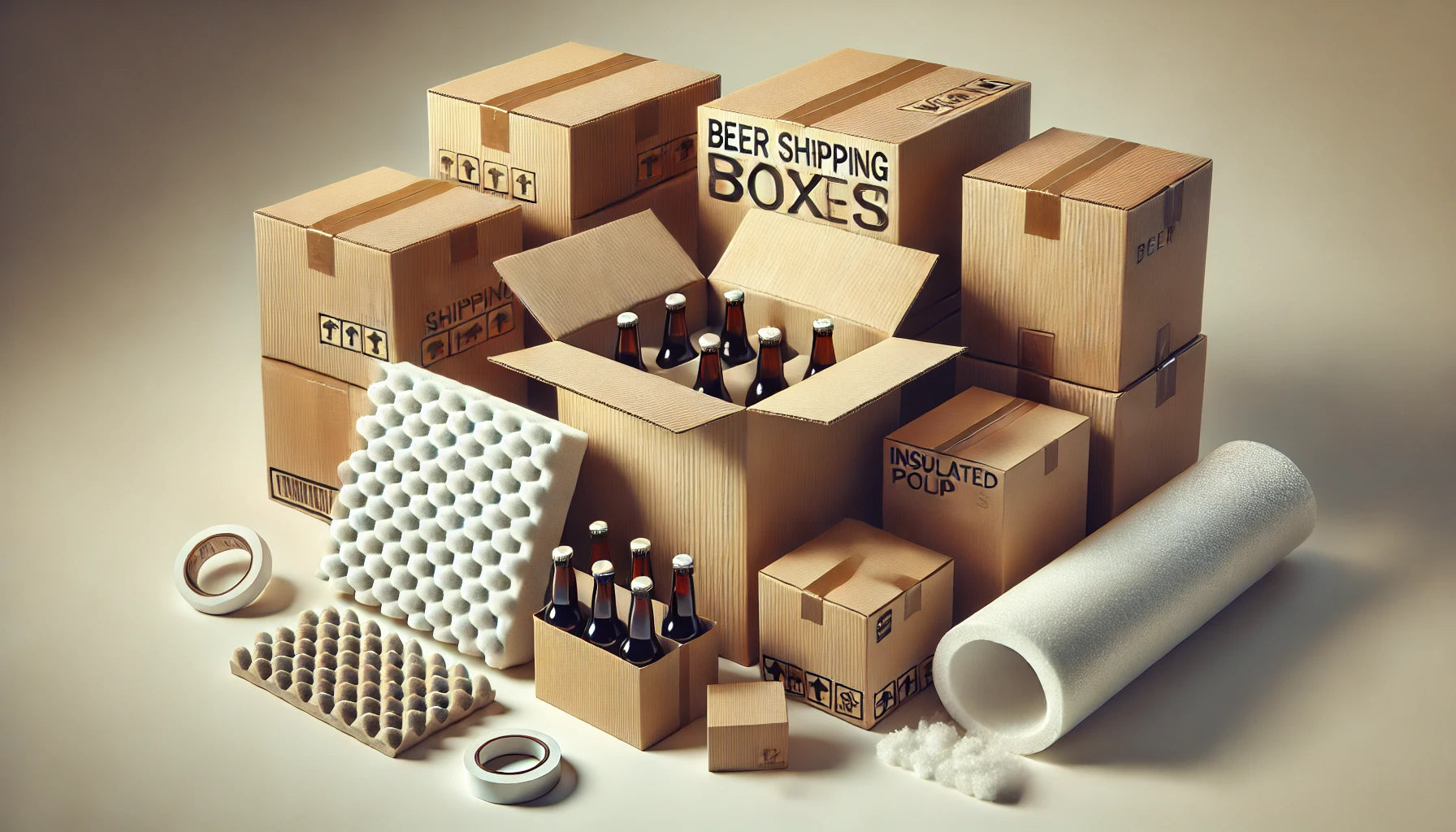 What are the best materials for beer shipping boxes?