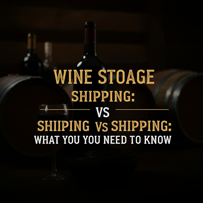 Wine Storage vs. Shipping: What You Need to Know