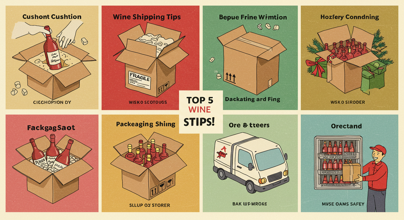 Top 5 Wine Shipping Tips for the Holiday Season