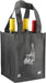 4 Bottle Wine Tote Bag- 5 Bags Molded Pulp Packaging