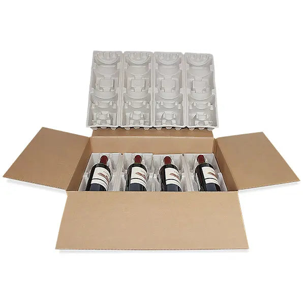 Six (6) Bottle Eco Insulated Wine Shipper Kit